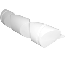 Причальный кранец надувной Majoni №3 1000х190х190 мм белый (10246589)